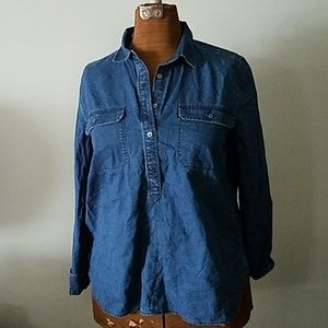 J Crew denim shirt
